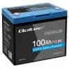 LiFePO4-Batterie QOLTEC 12,8 V 100 Ah mit Bluetooth — 12,8 V 100 Ah