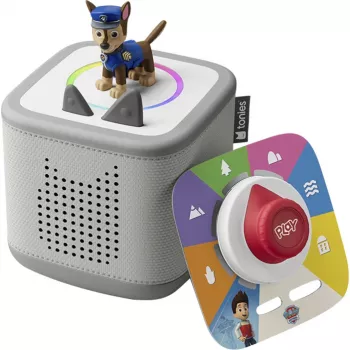 Toniebox 2 Mondgrau Spielset Paw Patrol Chase, Lautsprecher