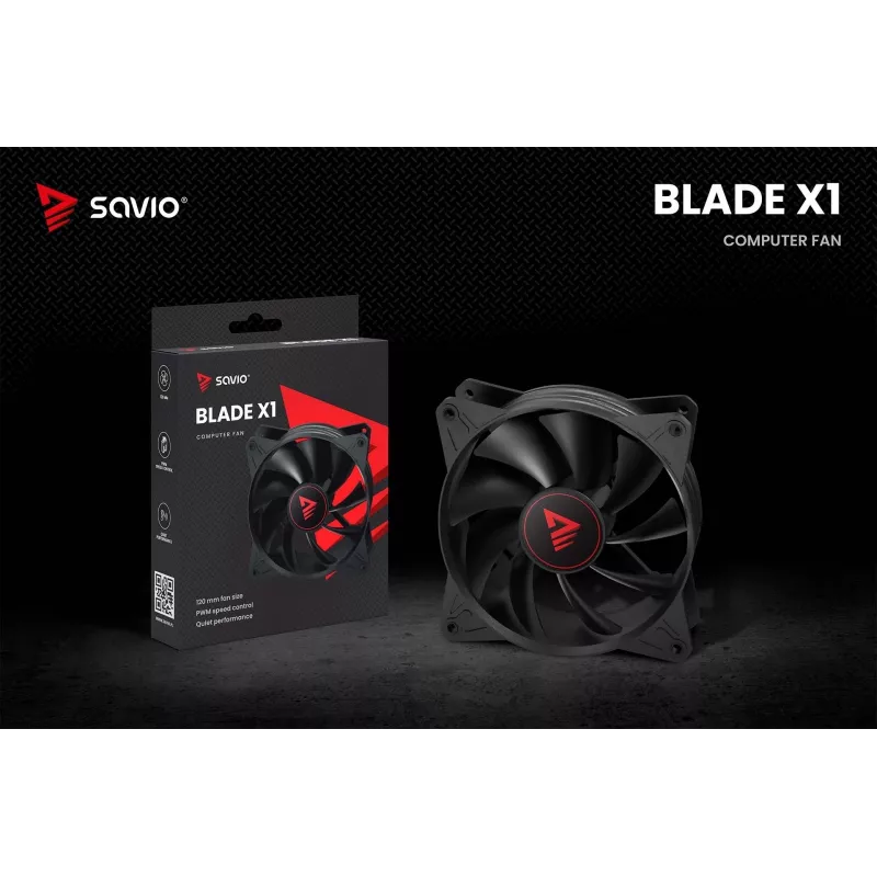 SAVIO SAVGBLADE 120mm PWM Gehäuselüfter