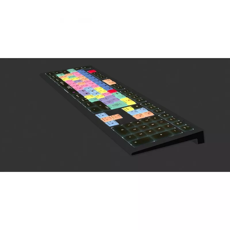 Logickeyboard Adobe Premiere Pro CC ASTRA 2 hintergrundbeleuchtete Tastatur Mac Französisch (LKB-PPROCC-A2M-FR)