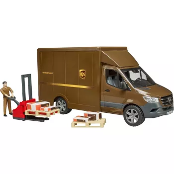 Lieferwagenmodell BRUDER 02678 vormontiert 1:16