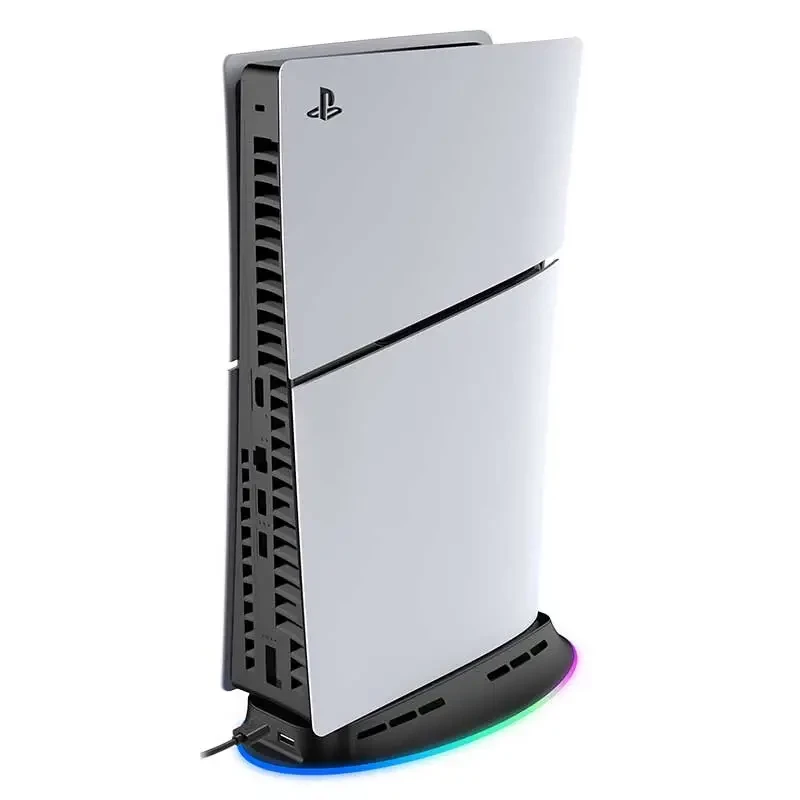Kühlständer SUBSONIC SA5656 für PS5 und PS5 schlank mit LED-Beleuchtung, Multi-Lüfter-Kühlung, USB-betrieben