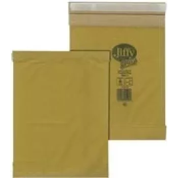 Gepolsterter Versandbeutel MAILmedia Jiffy Größe 00 Braun, Innenmaße 105 x (MPN 413007)