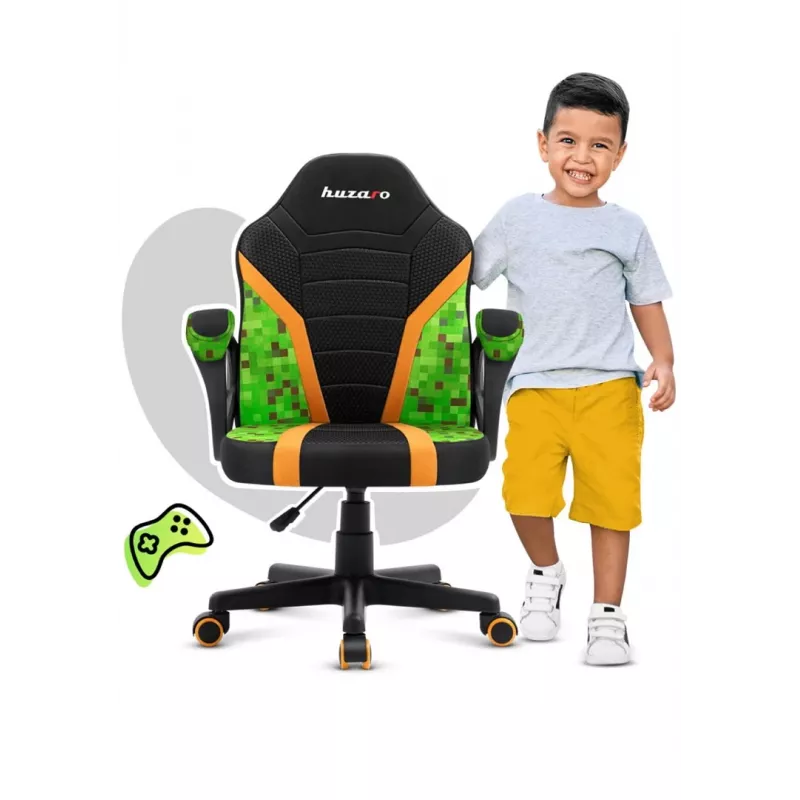 Gaming-Stuhl für Kinder Huzaro Ranger 1.0 Pixel Mesh