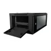 ALLNET ALL-SMC6418Schwarz Rack-Gehäuse