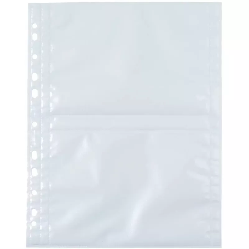 Fototaschen HERMA Fotophan 13x18 cm quer weiß 10 Stück