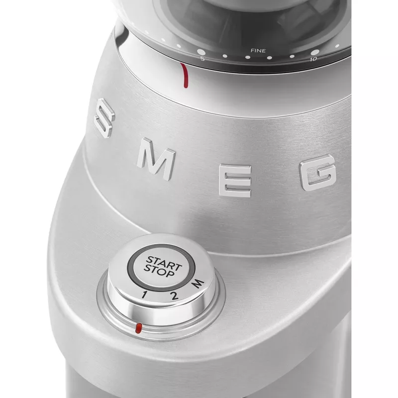 SMEG Kaffeemühle 50s Style CGF02SSEU *Silber*