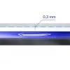 Gehärteter flexibler Displayschutz 3MK FlexibleGlass Pro für Apple iPhone 15 – klar, kratzfest