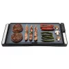 Kontaktgrill Jata JEGR1245 — 2200 W, Drehregler, rechteckig 655×255 mm, schwarz/silber