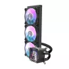 Darkflash CPU-Wasserkühlung DV360S 360-mm-Radiator, RGB-Beleuchtung, schwarz