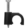Goobay Cable Clip 6 mm, schwarz (64679)