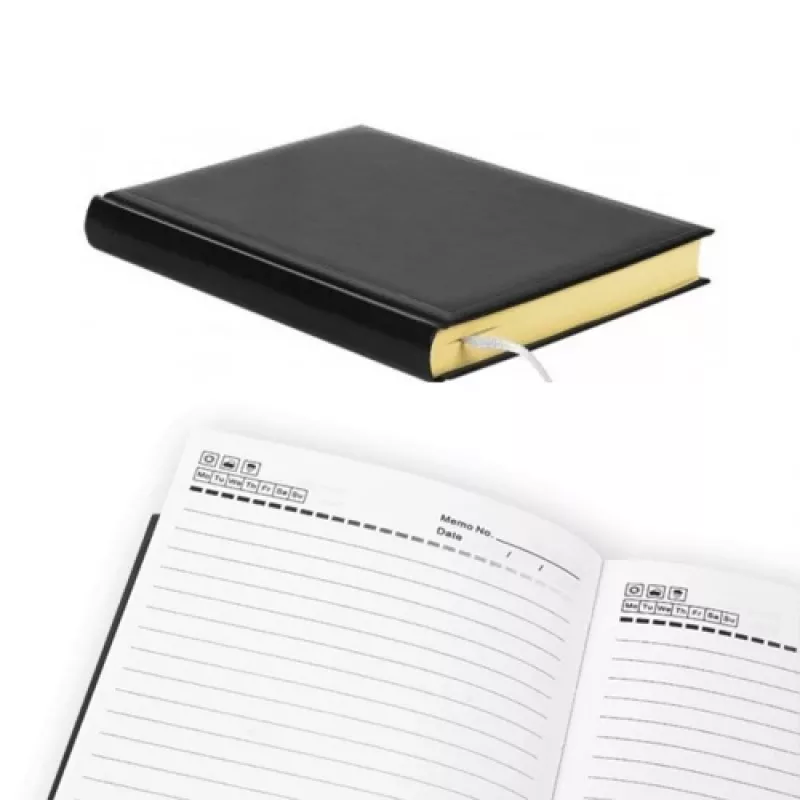 Schreibheft Forpus FO42401 256 Blatt Schwarz