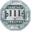 Busch-Jaeger 0242/04. Breite: 70 mm, Tiefe: 24 mm, Höhe: 70 mm (2CKA000230A0389)