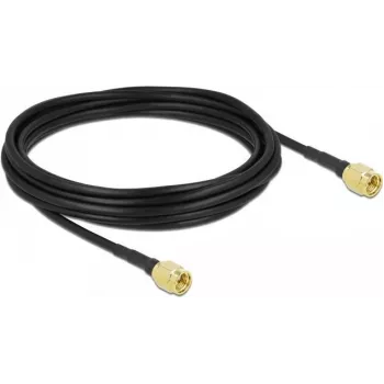 Antennenkabel DeLOCK SMA-Stecker auf SMA-Stecker LMR/CFD100 5 m