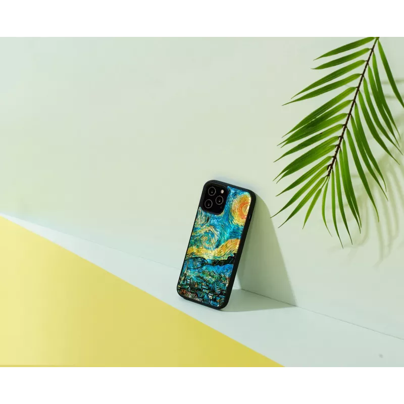 Schutzhülle iKins für Apple iPhone 12 Pro Max — sternennachtschwarz