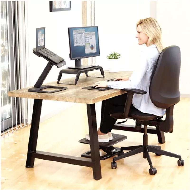 FELLOWES Hana Monitorständer – Schwarz 230V EU/UK