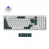 Mechanische kabellose Tastatur Keychron Q5 RGB Weiß Gehäuse, Hot-Swap-Layout, kompaktes 75%-Format