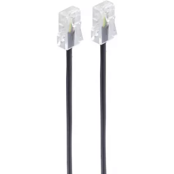 Telefonkabel ShiverPeaks BS70083-8/4 3 m Schwarz