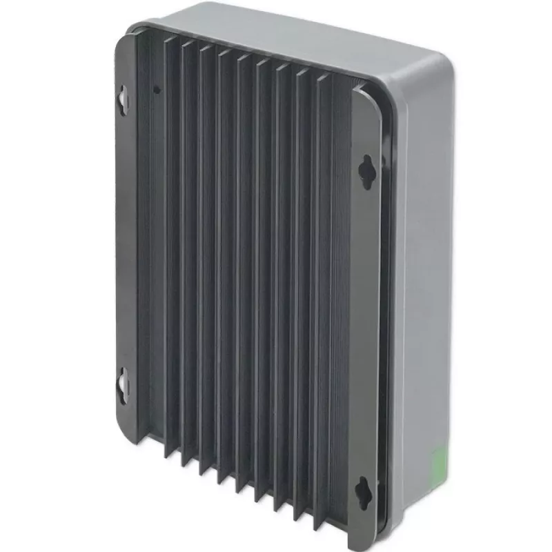 Qoltec, Solar-MPPT-Laderegler mit Temperatursensor 20A 12V/24V Display LCD 2 X USB