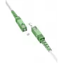 Goobay 59593 Glasfaserkabel 0,5 m SC/APC FTTH OS2 Weiß (59593)