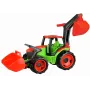 Lena GIGA TRUCKS Traktor mit Frontlader, Traktor, 3 Jahr(e), Kunststoff, Blau, Grau, Weiß