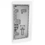 Distroplate Phanteks NV9 Stealkey D-RGB weiß