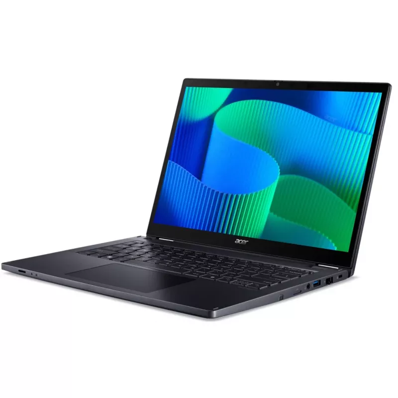 Hybrid (2-in-1) Laptop Acer TravelMate TMP414RN-54-TCO-5496 — Intel Core Ultra 5 125U, 14 Zoll WUXGA Touch, 16 GB DDR5, 512 GB SSD, Windows 11 Pro, Blau