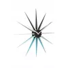 NeXtime Uhr 3051bl Nova, Ø50 cm, Wand, Schwarz/Blau