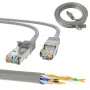 LAN-Patchkabel Extralink Cat.5e UTP 2 m, RJ-45 auf RJ-45, grau