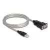 DeLOCK Adapter USB 2.0 Typ-A auf Seriell RS-232 D-Sub 9 + D-Sub 25