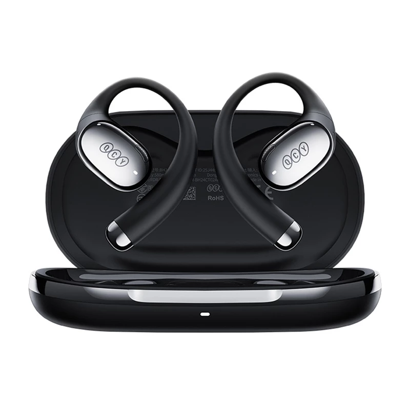 Kabellose Kopfhörer QCY Crossky R70, Bluetooth 5.0, Geräuschunterdrückung, Modell CT02 (schwarz)