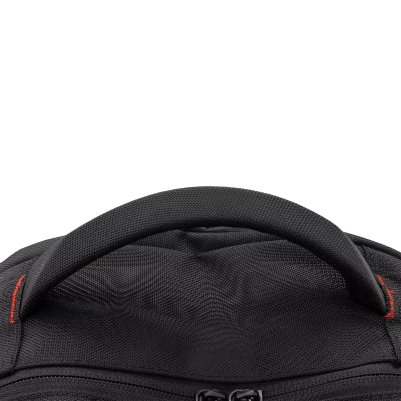 Rucksack White Shark VOYAGER GBP-012 — schwarz, strapazierfähiges wasserabweisendes Design