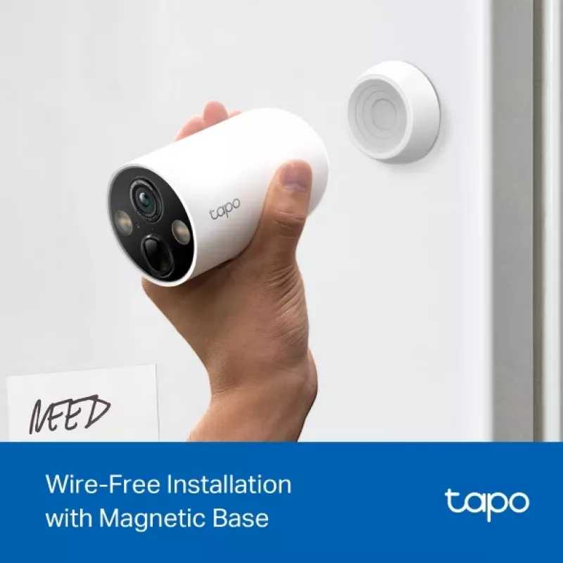 TP-Link Tapo Smarte kabellose Überwachungskamera, 2er-Pack
