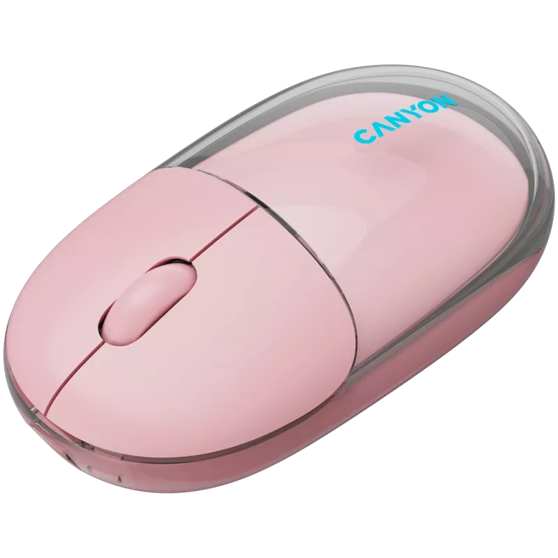 CANYON Maus OnClick 24 BT/ Wireless Transparent/Pink