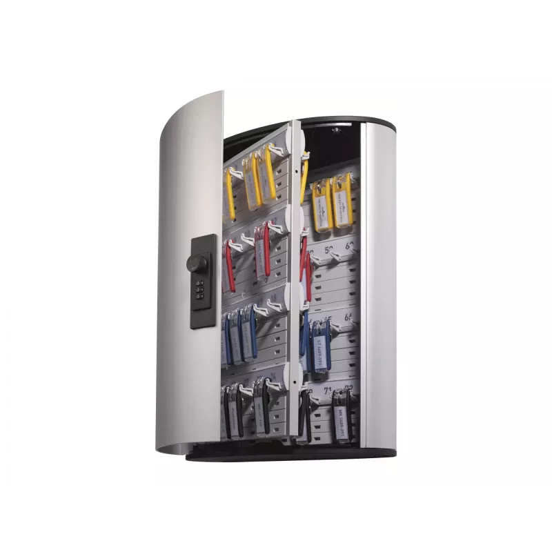 Schlüsselkasten Durable KEY BOX code 72 Aluminium Silber
