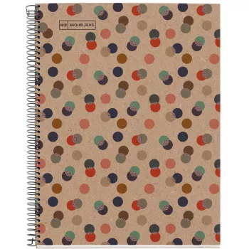 MIQUELRIUS Collegeblock Öko-Design 1 liniert DIN A4 mit Innenrand (A615899)