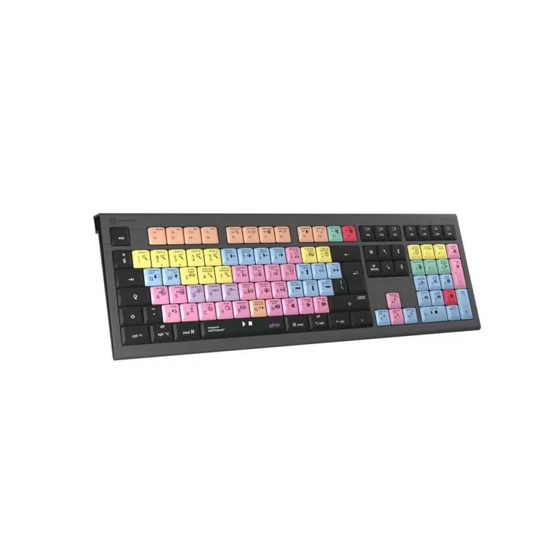 Logickeyboard ASTRA 2 USB QWERTY Tastatur Schwarz Full-size 104 Tasten