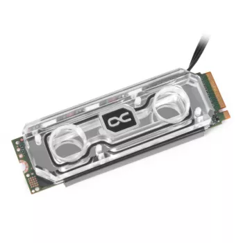 Alphacool HDX Apex M.2 2280 SSD Wasserkühler, Acryl aRGB