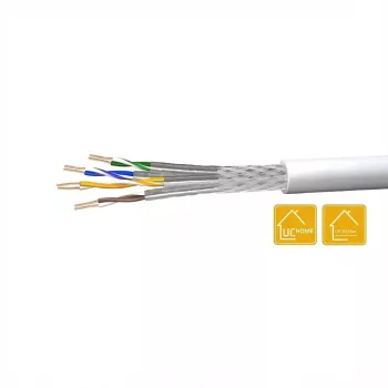 Ethernet-Installationskabel Draka Cat.7 S/FTP UCH74P100 100 m