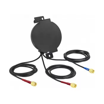 Antenne DeLOCK LTE MIMO GNSS 3 x SMA-Stecker RG-174 3 m Außenbereich schwarz
