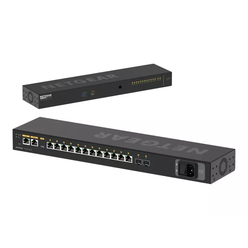 NETGEAR M4250-12M2XF Managed L2/L3 2.5G Ethernet 1U Schwarz