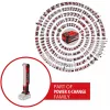 Power X-Change Akku-Leuchte TE-CL 18/1000 S Li - Solo, 18 Volt, LED-Leuchte Rot, ohne Akku und Ladegerät