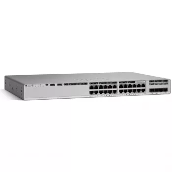 Cisco - Catalyst 9200 - Network Advantage - Switch - L3 - Smart - 24 x 10/100/1000 (PoE+) rackmontierbar