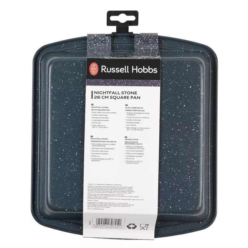 Quadratische Bratpfanne Russell Hobbs RH00997EU73 26 cm Stone-Antihaftbeschichtung