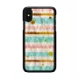 Smartphone-Hülle iKins für iPhone XS / iPhone XS Max – Pop Mint Schwarz