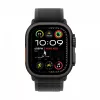 Watch Ultra 2 GPS + Cellular 49 mm Black Titanium Case mit Black Trail Loop - S/M