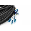 Digitus vorkonfektioniertes Glasfaser-Universal-Breakout-Kabel, 12 Fasern, LC/UPC, 50 m