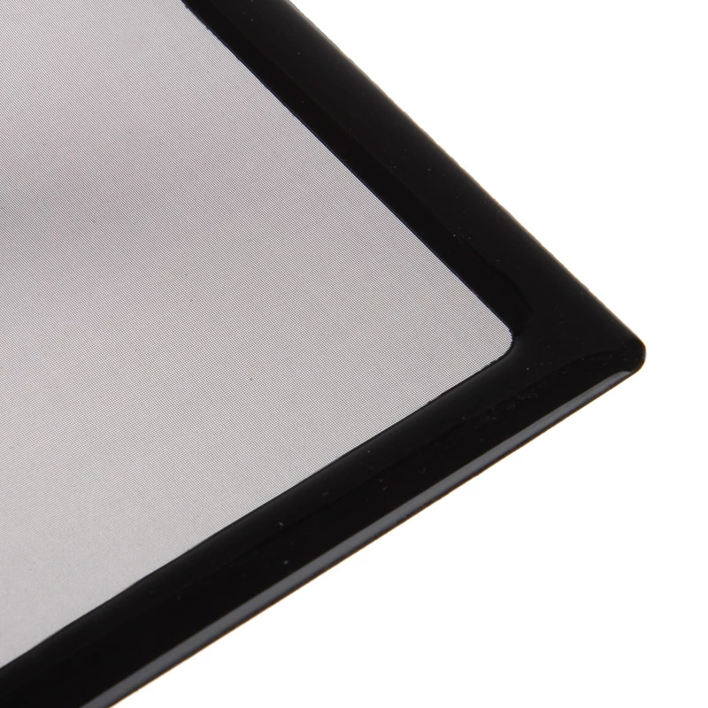 Staubfilter DEMCiflex 0313 — Maße 142×290 mm, schwarz/grau