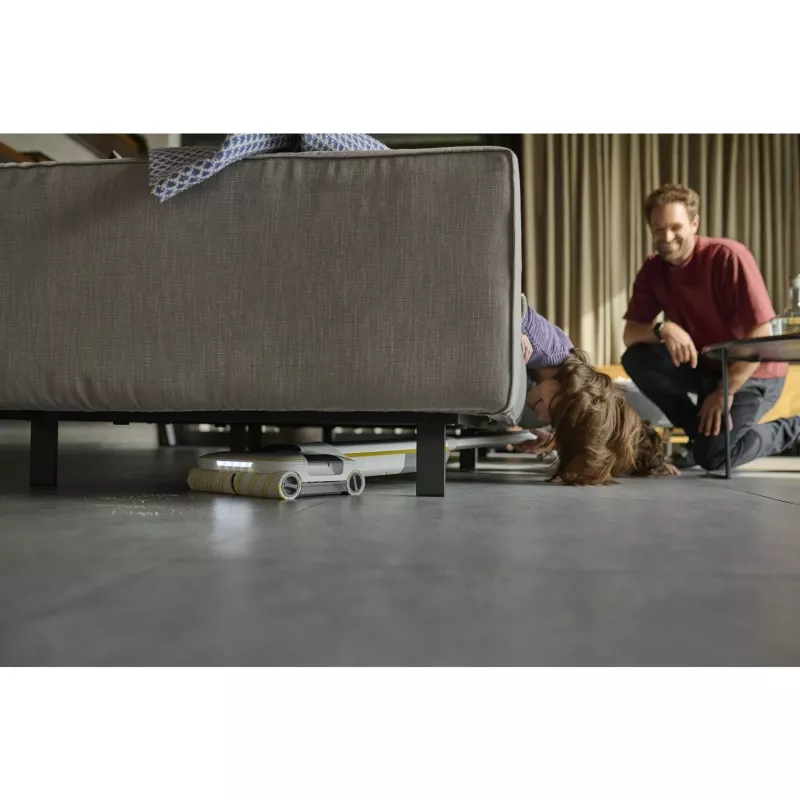 Elektrobesen Kärcher FC 8 Smart Signature Line Akku Nass Beutellos Silber Weiß Gelb