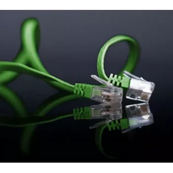 Netzwerkkabel ShiverPeaks SP713-SLG Grün 3 m Cat6 U/UTP